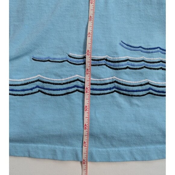 Michael Simon Lite Women's Maxi Dress Cruise Ship Embroidery Size PL - Picture 10 of 12